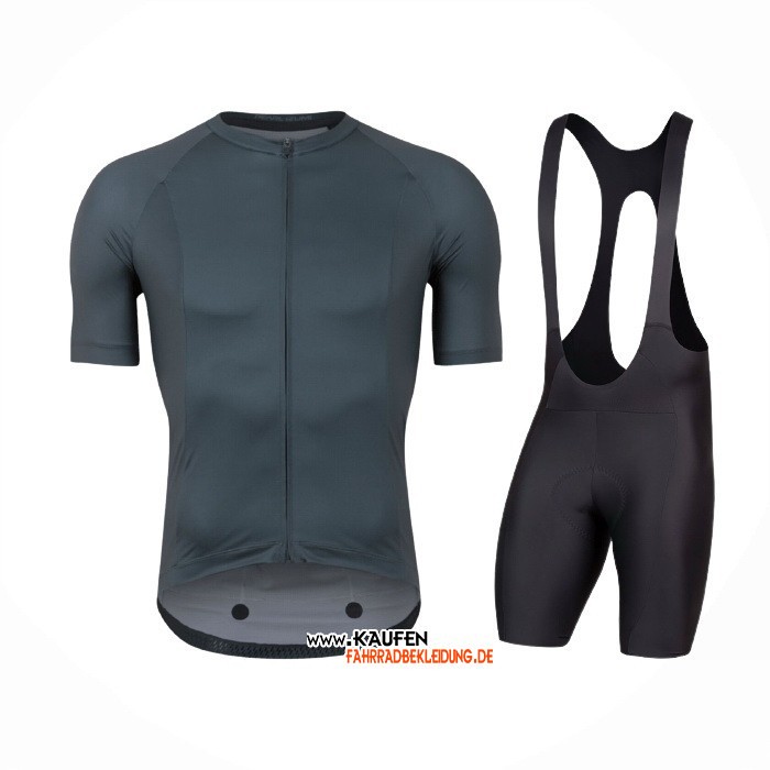 2021 Pearl Izumi Kurzarmtrikot und Kurze Tragerhose Grau Shwarz